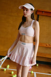 Load image into Gallery viewer, Windsor | Ultra-smooth Floral Shape Tennis Skirt - Light Pink