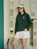 Load image into Gallery viewer, Printed Crewneck 530g Cotton - COTE LIRRE Country Club – Forest Green