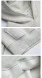 Load image into Gallery viewer, Richmond | COTE LIBRE Printed Logo Cropped Hoodie Short Hoodie 350g Cotton - Grey Marl