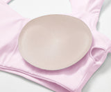 Load image into Gallery viewer, Windsor | Ultra-smooth Sports Bra with elegant cutout back design - Light Pink